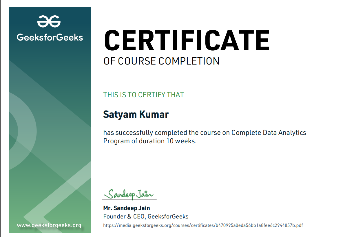 Data Analytics